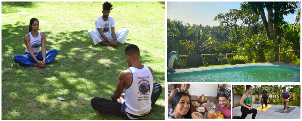 Viagem de Relaxamento, Yoga, Massagem, Meditao e Fitness Chill Out Detox ferias na Bahia.